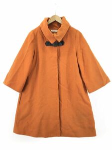 URBAN RESEARCH Urban Research wool . coat sizeF/ orange *# * djd0 lady's 