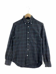 Gitman Bros. ギットマンブラザーズ チェック シャツ sizeS/ネイビー ◇■ ☆ djd0 メンズ