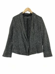 美品 ZARA ザラ スパンコール カーディガン sizeUSA S/グレー ◇■ ☆ dka6 レディース