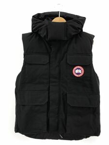 CANADA GOOSE カナダグース ダウンベスト sizeM/黒 ◆■◎ ☆ djb6 メンズ