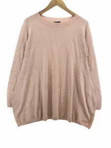 INDIVI インディヴィ ウール混 カシミヤ混 ニット セーター size38/ピンク ◇■ ☆ dka6 レディース