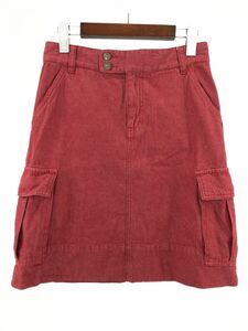 Ralph Lauren ラルフローレン カーゴ スカート 160cm 赤 ■■ ☆ dka6 子供服