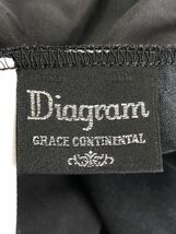 Diagram ダイアグラム タック ガウチョ パンツ size38/紺 ◇■ ☆ dka6 レディース_画像5