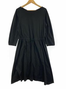 UNTITLED アンタイトル インナー付き ワンピース size4/ブラック ◇■ ☆ dka6 レディース