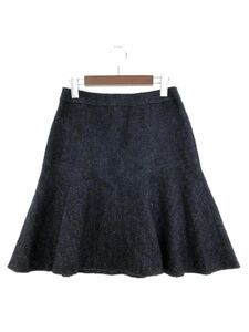 23区 ウール混 ツイード スカート size38/ネイビー系 ◇■ ☆ dkb3 レディース