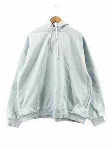 MOUSSY Moussy reverse side nappy pull over Parker sizeF/ light blue *# * dkb3 lady's 