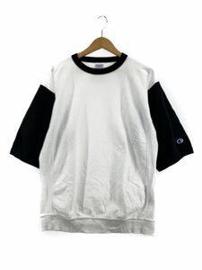 MONKEY TIME モンキータイム ×Champion Tシャツ sizeS/白×黒 ■◆ ☆ dkb3 メンズ