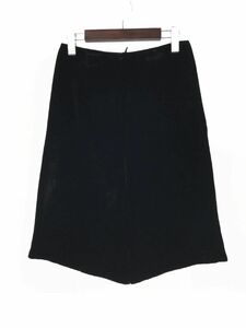 Calvin Klein カルバンクライン ベロア スカート size4/黒 ◆■ ☆ dkb3 レディース