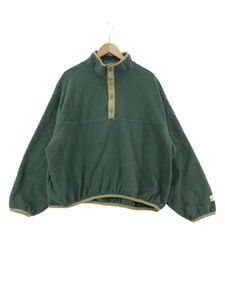 Java ジャバ フリース カットソー sizeM/グリーン ◇■ ☆ dkb3 レディース