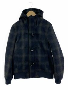 UNITED ARROWS ユナイテッドアローズ ウール混 ダッフルボタン ジャケット sizeM/紺系 ◆■ ☆ dkb3 レディース