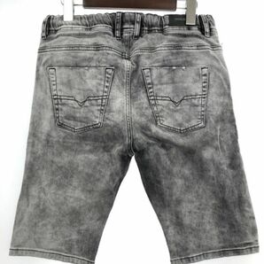 DIESEL ディーゼル ダメージ加工 ハーフ パンツ size16/ブラック ■◆ ☆ dkb3 レディースの画像5