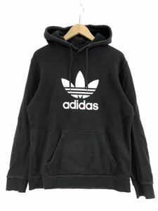 adidas アディダス プリント プルオーバー パーカー sizeL/ブラック ◇■ ☆ dkc0 メンズ