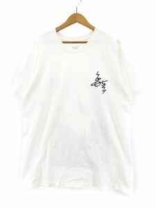 LOOSE JOINTS ルーズ・ジョインツ タグ付き バックプリント Tシャツ sizeL/白 ■◆ ☆ dkc0 メンズ