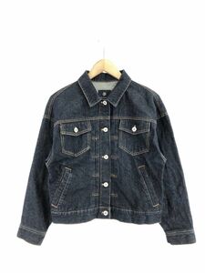 nano universe Nano Universe G Jean Denim jacket sizeF/ navy blue *# * dkc0 lady's 