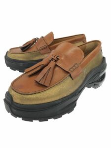 Maison Margiela メゾンマルジェラ ローファー シューズ size42/茶×黒 ■■◎ ☆ dkc0 メンズ