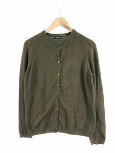 ZARA ザラ カーディガン sizeL/カーキ ◇■ ☆ dkc7 レディース