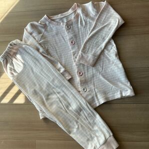 無印良品　パジャマ　サイズ110-125ピンク
