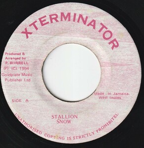 JA盤7"EP★Snow★Stallion★94年★Xterminator★Phillip Burrell★超音波洗浄済★試聴可能★