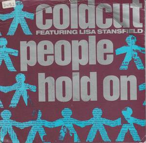 UK盤7"EP★Coldcut★People Hold On feat. Lisa Stansfield／Yes, Yes, Yes★89年★ACID HOUSE★超音波洗浄済★試聴可能★