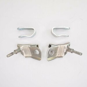 Shock absorber mount brackets for upper and lower mounting of shockabsorber for Lambretta ランブレッタ ショックマウント セット