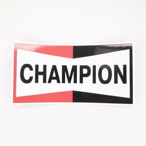 Sticker Champion 110x55mm チャンピオン シール ステッカー デカール VESPA ベスパ ランブレッタ Lambretta 50s et3 PX200E P200E P150X