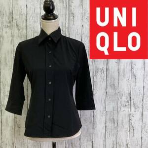 UNIQLO★ユニクロ★七分袖シャツ★サイズM　54-25