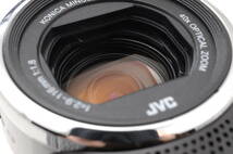 動作品 JVC Everio エブリオ GZ-E600-W FULL HD 白 ホワイト ビクター デジタルビデオカメラ 管K5044_画像10