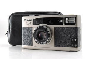 動作品 ニコン Nikon 35Ti コンパクトフィルムカメラ ケース付 管N7815