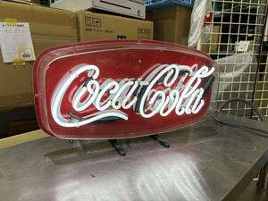 TTOWN 橿原店 リサイクル品 ペニージャパン Coca-Colaコカ・コーラ ネオン管 看板 PJ-4K30DM 保証なし現状販売品