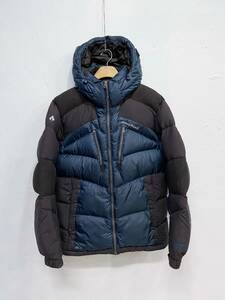 (T1138 ) MONT-BELL EX-800 WINDSTOPPER ダウンジャケット メンズ XL サイズ 正規品 