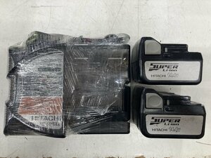 【中古品】日立工機 14.4v3.0Ahバッテリx2+充電器セット BSL1430x2+UC18YSL2　IT51L6HFMCW5