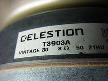 【キャビネット】Celestion Vintage30 8Ω／12インチスピーカー搭載　ギター用キャビネット／中古☆動作品_画像8