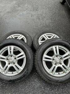 WEDS　joker 社外ホイール　225/60R17　中古4本セット　PCD114.5　フォレスター・クルーガー・エクストレイルなどに取付可能！！