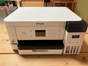 EPSON 卓上型昇華転写プリンター SC-F150 A4サイズ 小型プリンター【中古】 