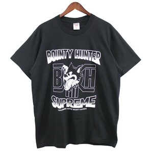 SUPREME Bounty Hunter　 23AW Wolf Tee コラボ ロゴ ウルフ Tシャツ 商品番号：8056000164138