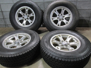 2021年製 265/70R17 7.5J +25 PCD139.7 キーラー WEDS KEELER 4本セット プラド FJクルーザー ハイラックス など