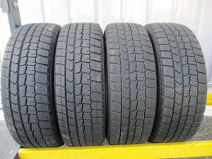 ★☆185/60R15 84Q ダンロップ WINTER MAXX WM02 スタッドレス 2020年製 4本 送料込 T32401007☆★インボイス領収書発行可能