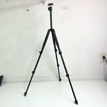 SLIK 三脚 エアリー M100 4段 レバーロック式 20mmパイプ径 自由雲台 クイックシュー式 digjunkmarket_画像3