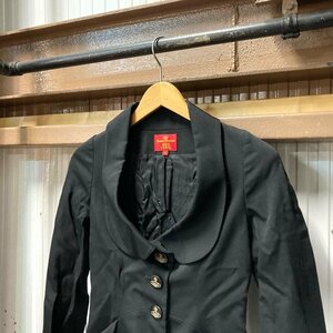 Vivienne Westwood RED LABEL ジャケット サイズ: 2 ヴィヴィアンウエストウッド レッドレーベル ブレザー ブラック 黒 digjunkmarket