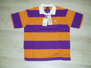 即決！新品★CANTERBURY(カンタベリー)のラガーシャツ 【Ｍ】\9,790　 STRIPE JERSEY 　　送料185円～　SP9 5/7