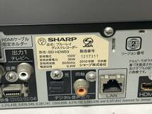 【SHARP BD ブルーレイレコーダー BD-HDW53 本体】_画像8