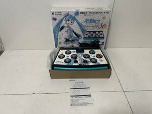 【美品】【SONY PS4 PS3 HORI ホリ PS4-061 本体 初音ミク -Project DIVA- X HD専用ミニコントローラー for Play Station 4】