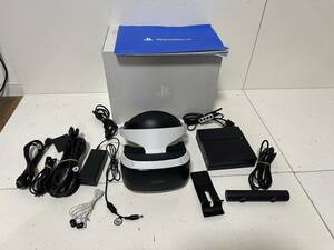 【SONY PS4 PSVR CUH-ZVR1 CUHJ-16001 本体 カメラ プロセッサーユニット ACアダプタ ケーブル】【簡易チェック/通電起動確認済み】