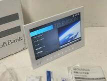 【ほぼ未使用 美品】【Softbank photovision TV 202HW 本体】リモコン アダプタ 【通電確認済み】フォトビジョン TV ワンセグ フルセグ_画像3