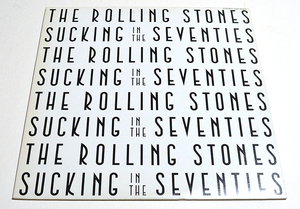 ■ R0LLING STONES / SUCKING IN THE SEVENTIES ■LPレコード日本盤・中古