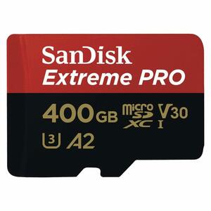 ★未使用新品★ SanDisk Extreme Pro microSDXC 400GB サンディスクエクストリームプロ