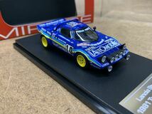 HPI RACING 1/43 Lancia Stratos HF 1981 Tour de Corse (#10) ランチアストラトス　ツールドコルス　ラリー　美品　_画像3