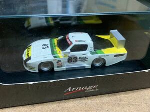 アルナージュモデル 1/43 1982年 ル・マン MAZDA RX-7 254 ニコン　83号車　Arnage models マツダ　Le Mans 