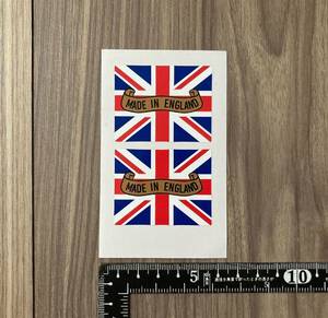 送料無料 Made in England Union Jack メイド イン イングランド ユニオンジャック UK ステッカー 国旗