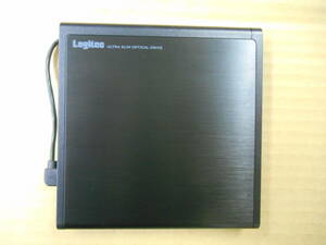 動作品　Logitec 　LDV-PMH8U2NBK　 USB 2.0 対応　 DVD-ROM 　読込専用　　（7）